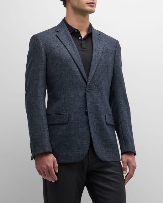 Emporio Armani Textured Wool Dinner Jacket