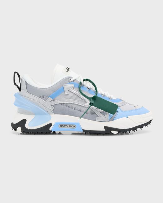 Off-White Odsy 2000 Mixed Media Sneakers