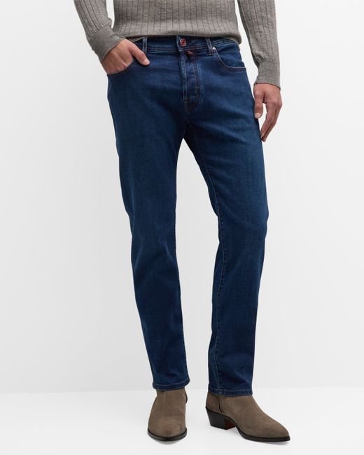Jacob Cohёn Medium-Wash Slim Stretch Jeans