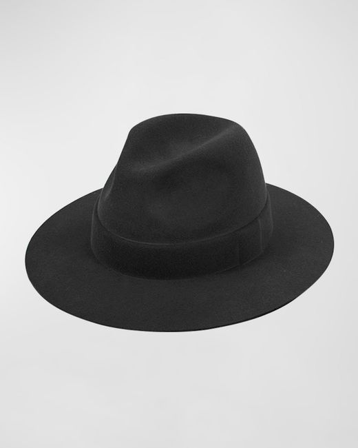 Bergdorf Goodman Ray Wool-Cashmere Fedora Hat