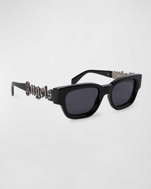 Palm Angels Posey Acetate Square Sunglasses