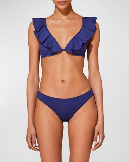 Vilebrequin Solid Flutter Bikini Top