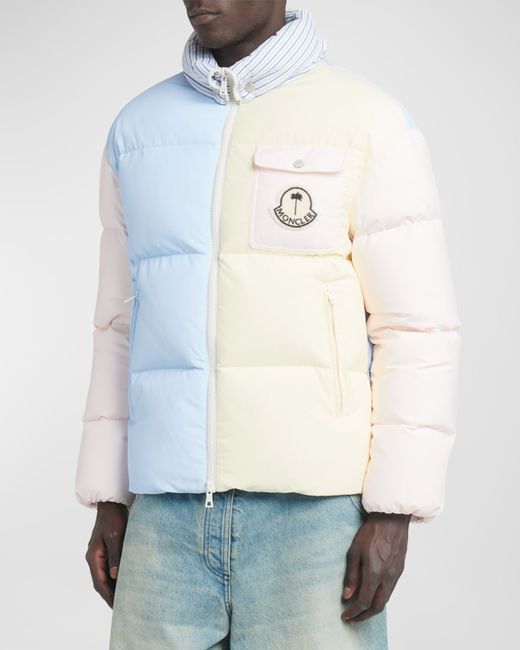 Moncler Genius Moncler x Palm Angels Douady Colorblock Puffer Jacket
