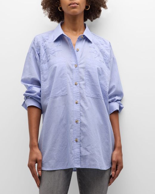 Mother The Roomie Pocket Button Down Shirt