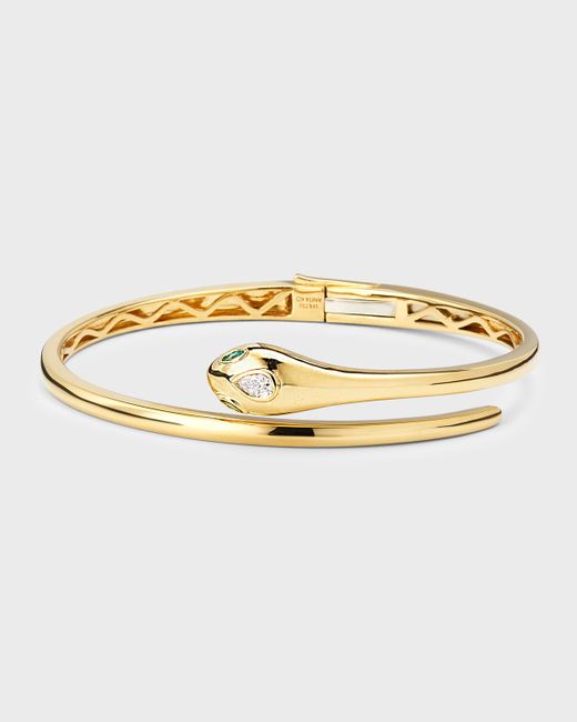Anita Ko 18K Gold Snake Coil Bracelet