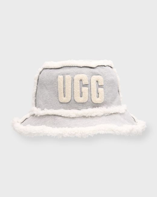 Ugg Logo Fleece Bucket Hat