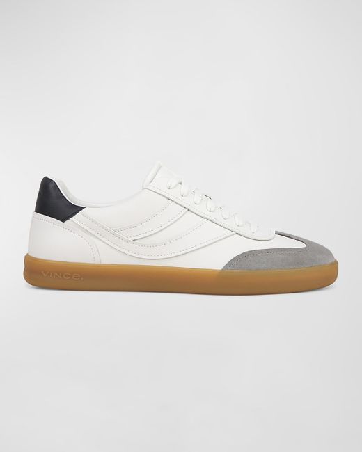 Vince Oasis-M Leather Low-Top Sneakers