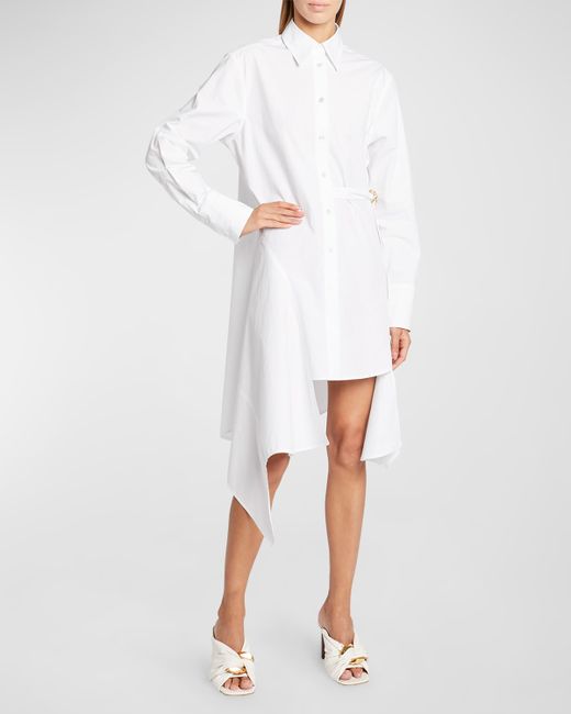 J.W.Anderson Deconstructed Long-Sleeve Shirtdress