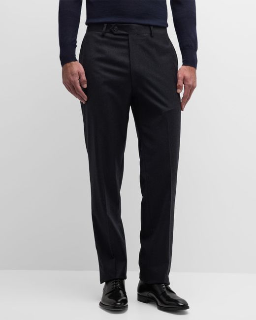 Paul Stuart James Flannel Formal Trousers