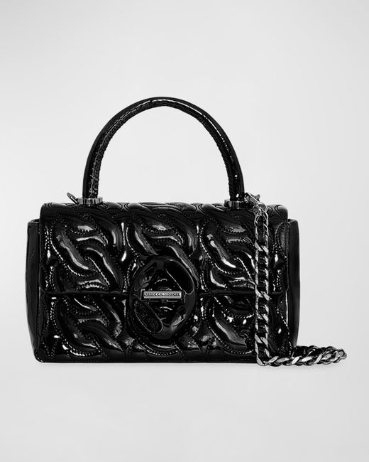 Rebecca Minkoff Chain Quilted Leather Top-Handle Bag