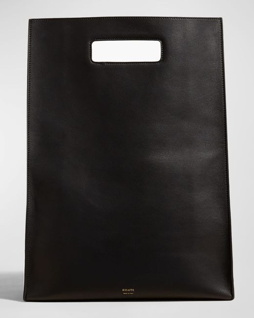 Khaite Hudson Fold-Over Flap Tote Bag