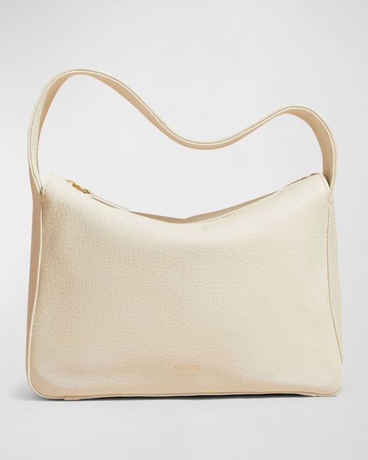 Khaite Elena Small Leather Top-Handle Bag