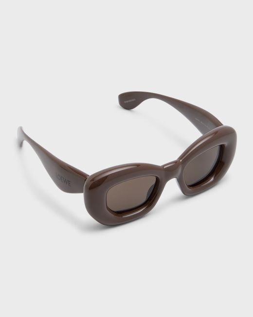 Loewe Inflated Acetate Butterfly Sunglasses