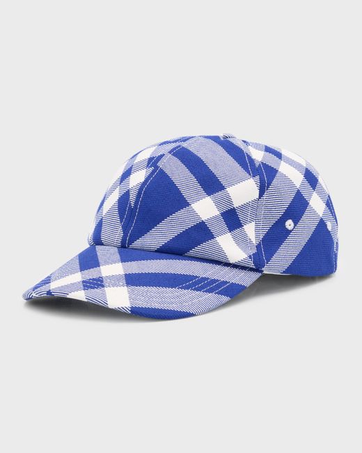 Burberry Check Baseball Hat