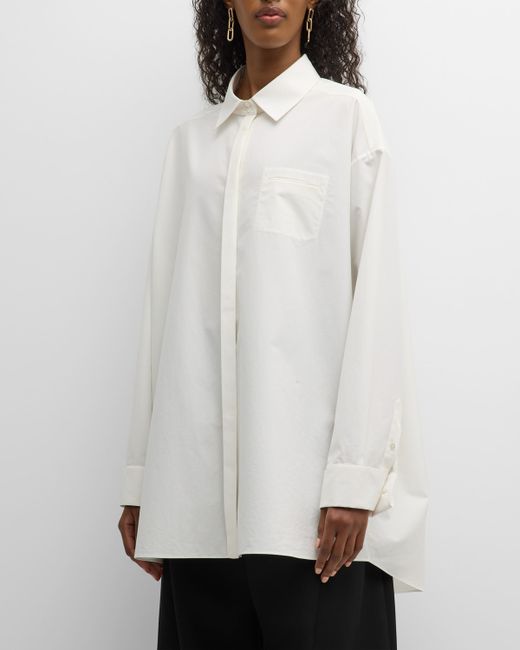 The Row Moon Oversized Collared Shirt