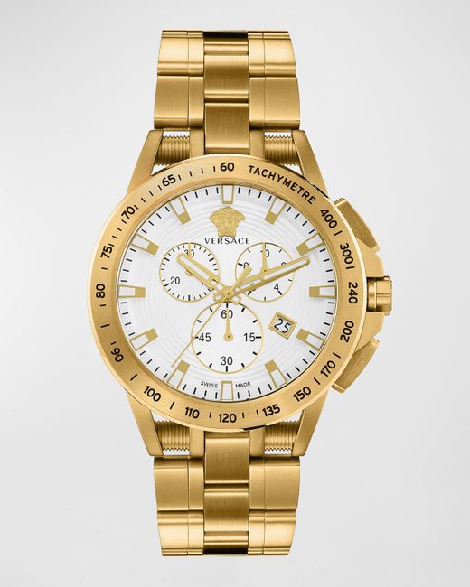 Versace IP Yellow Bracelet Watch 45mm
