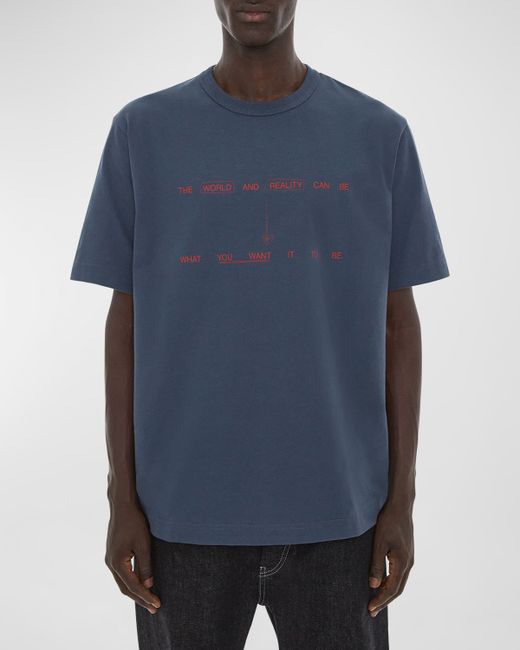 Helmut Lang Graphic Quote T-Shirt