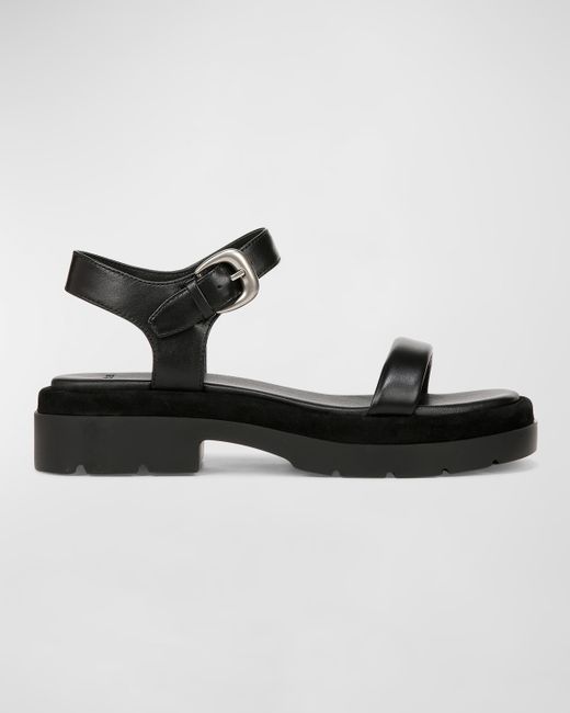 Vince Heloise Leather Easy Comfort Sandals