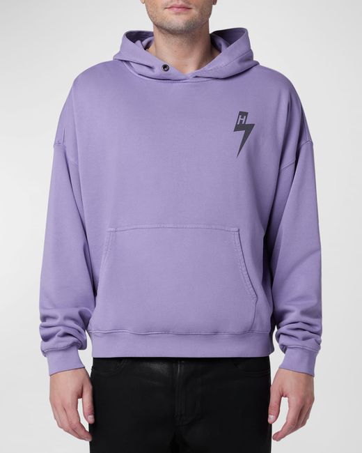 Hudson Cropped French Terry Hoodie