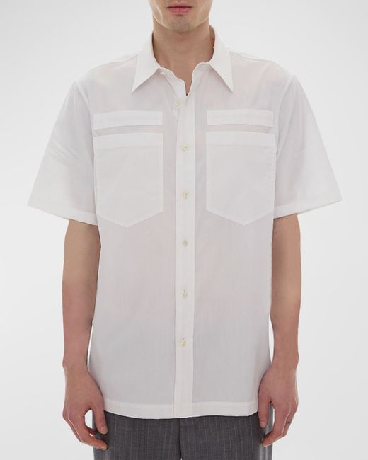 Helmut Lang Utility Button-Down Shirt