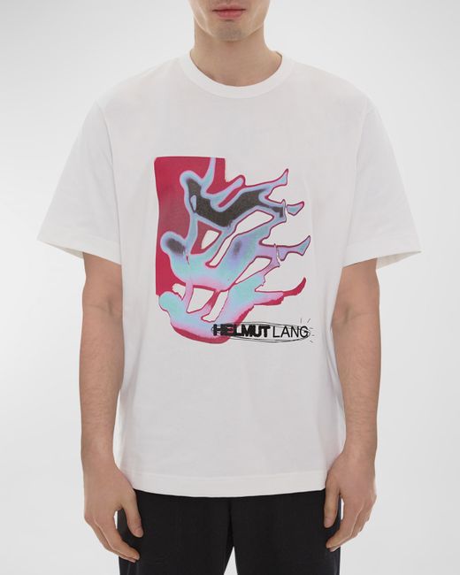 Helmut Lang Outer Space Logo T-Shirt