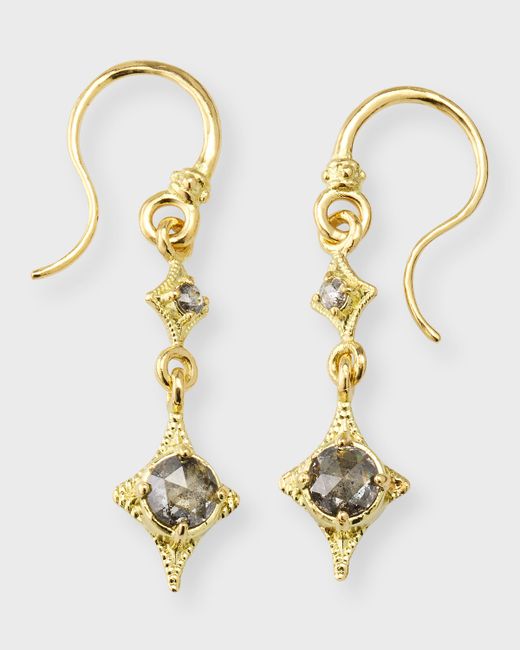 Armenta Crivelli Grey Diamond Drop Earrings