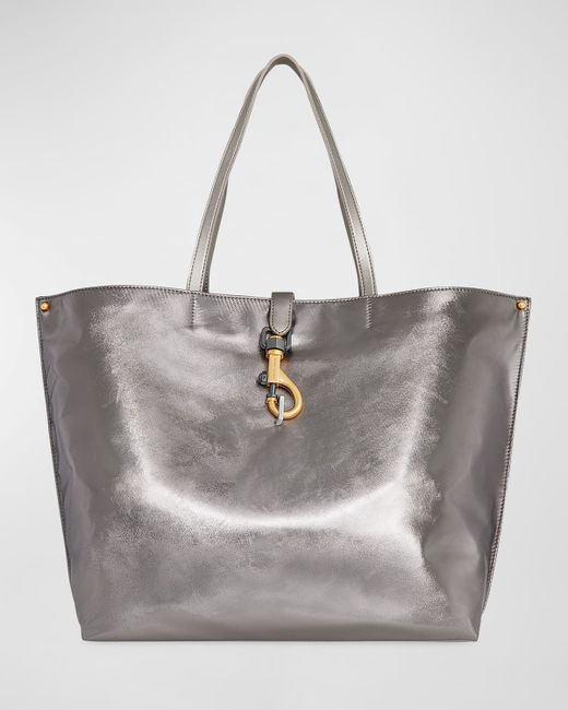 Rebecca Minkoff Megan Faux Leather Nylon Tote Bag