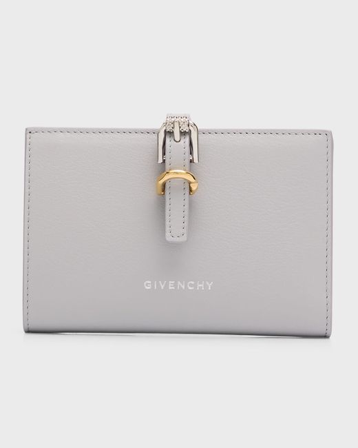 Givenchy Voyou Bifold Wallet Tumbled Leather
