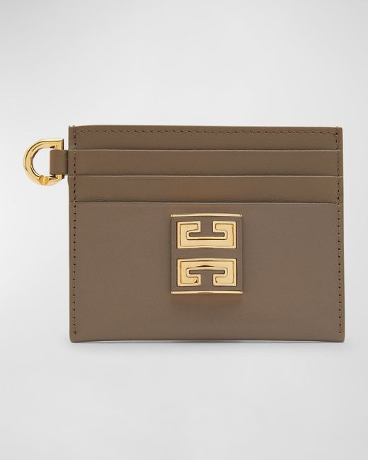 Givenchy 4G Leather Card Holder