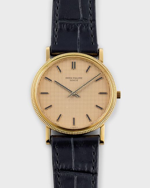 Vintage Watches Patek Philippe Calatrava 33mm Vintage 1980s Watch