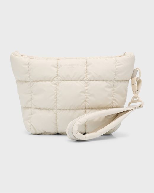 VeeCollective Porter Quilted Clutch Bag