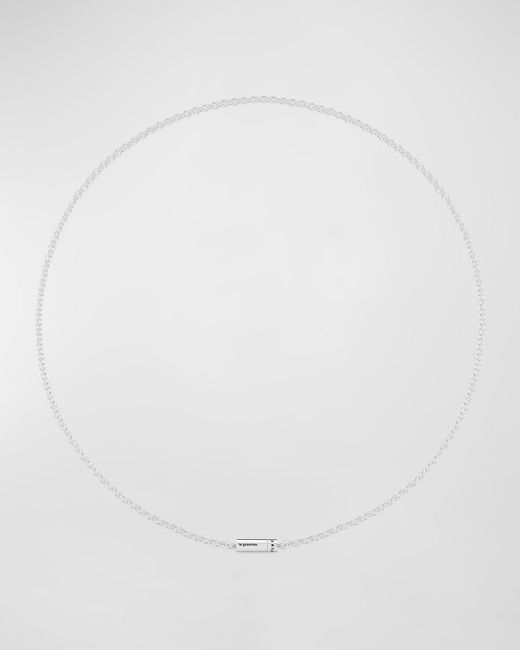Le Gramme Polished Cable Chain Necklace