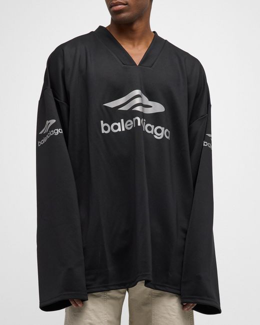 Balenciaga 3B Sports Icon Ski Long-Sleeve T-Shirt