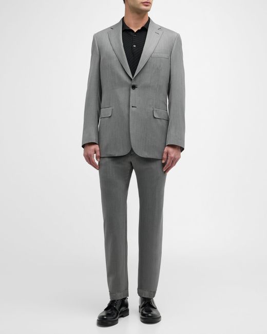 Brioni Wool Twill Suit