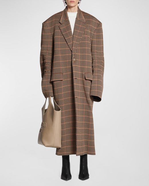 Balenciaga Tailored Knitted Coat