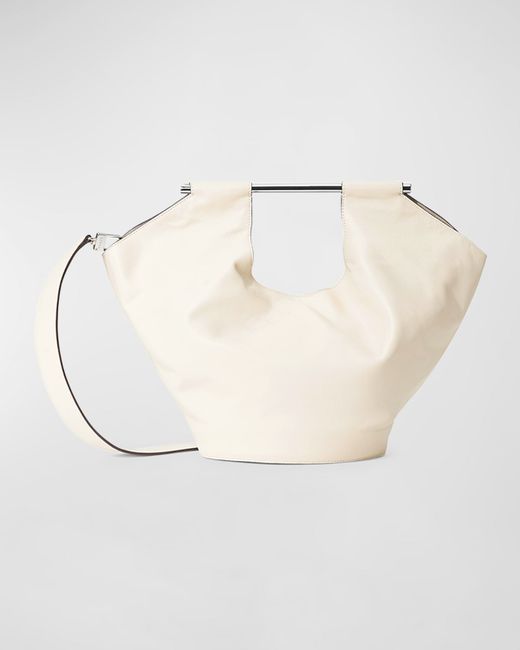 Staud Mar Mini Leather Bucket Bag