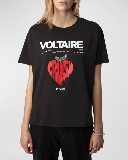 Zadig & Voltaire Tommer Embellished Concert Crush T-Shirt