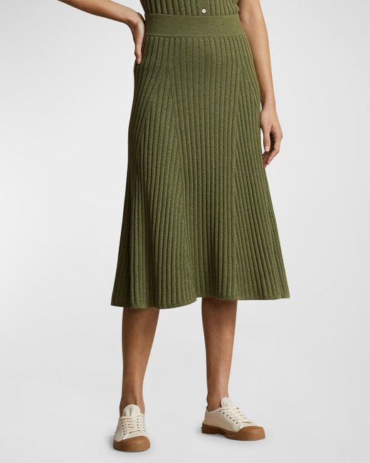 Polo Ralph Lauren Merino Wool A-Line Skirt