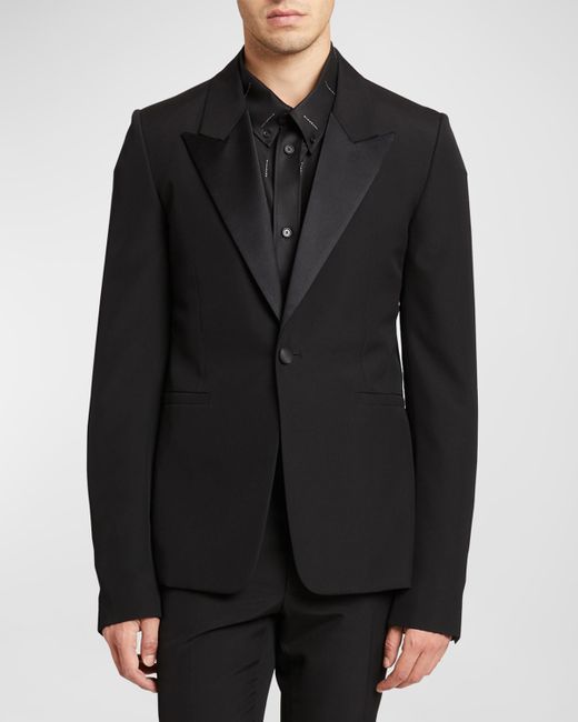 Givenchy Slim Peak-Lapel Tuxedo Jacket