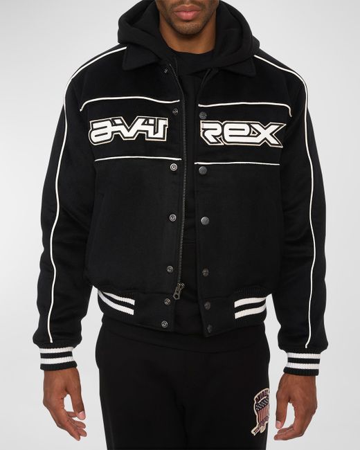Avirex Wool Rider Logo Jacket