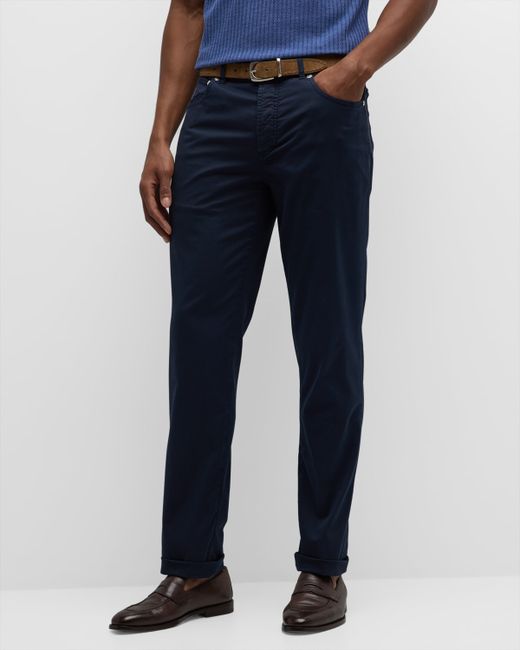 Brunello Cucinelli Straight-Fit 5-Pocket Pants