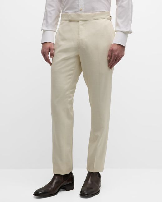 Tom Ford Textured Silk Shelton Trousers