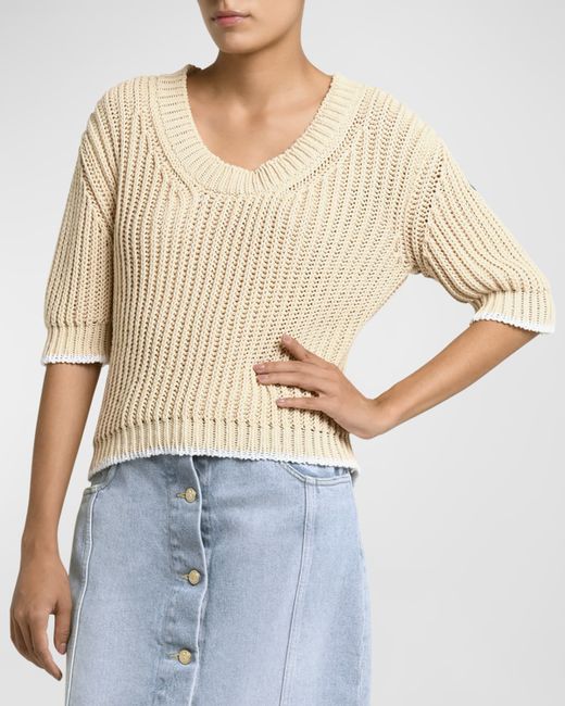 Moncler Rib-Knit Sweater