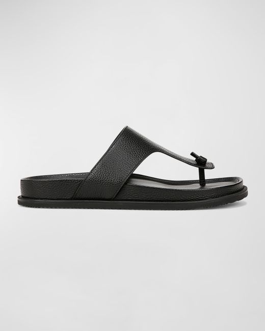 Vince Diego Leather Thong Sandals