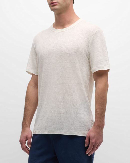 Onia Chad Linen Jersey T-Shirt