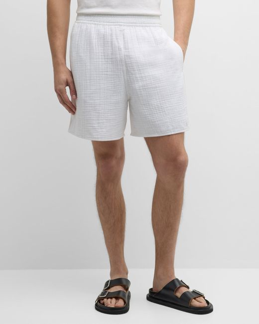 True Tribe Textured Cotton Lounge Shorts
