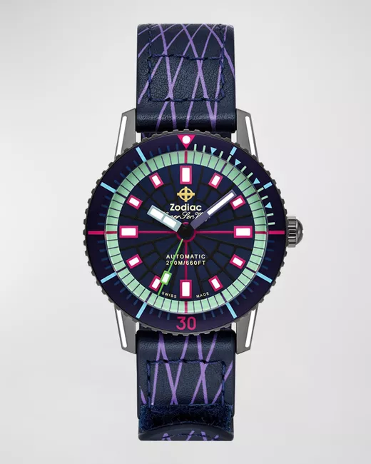 Zodiac x Worn Wound Super Sea Wolf Compression Diver Automatic Watch