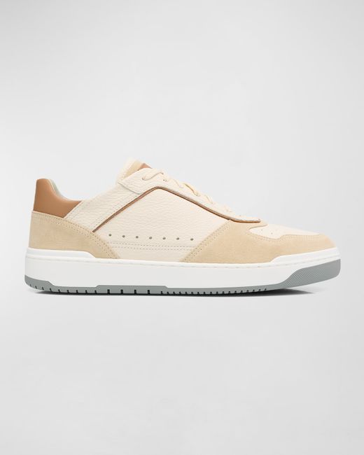 Brunello Cucinelli Leather Low-Top Sneakers
