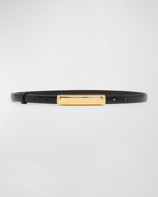 Tom Ford Leather Bar Belt