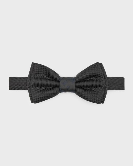 Boss Cotton-Silk Jacquard Bow Tie